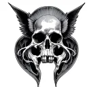 Pubic tattoo design idea