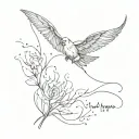 You've turned the darkest experiences that life gave you and you turned it around and you turned it into light tattoo design idea