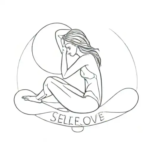 selflove embrace change muse tattoo design idea