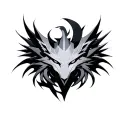 susanoos crest from blazblue central fiction but 3d tattoo design idea