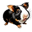 Guinea Pig tattoo design idea