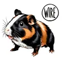 Guinea Pig tattoo design idea
