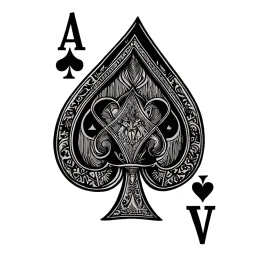jacks playing cards tattoo design idea
