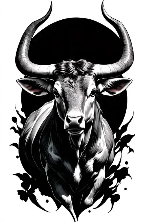 Taurus,life, business tattoo design idea