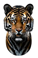 tiger scratch tattoo design idea