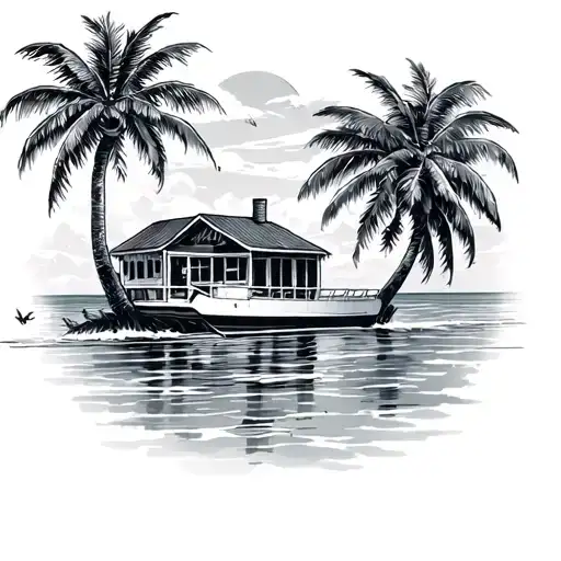 Key West tattoo design idea