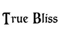 "True Bliss" tattoo design idea