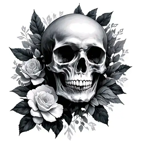 Memento Mori Memento Vivere tattoo design idea