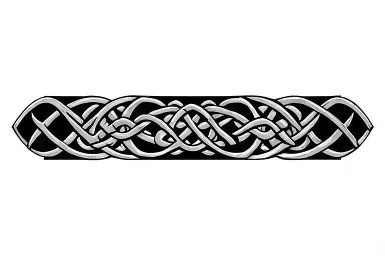 Celtic Runes tattoo design idea