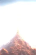 christian cross summit of a mountain landscape ray of sunshine tattoo design idea