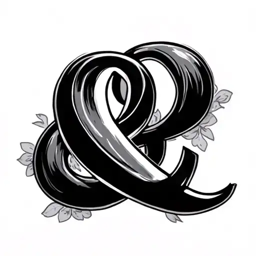 Ampersand tattoo design idea