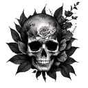 sleeve tatoo inspired depression darkness tattoo design idea