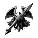 Iron Sharpens Iron with the armor of god tattoo design idea