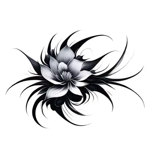 Coverup Abstract Patterns tattoo design idea