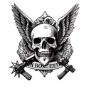 Anti Government tattoo design idea