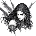 Shanoa Castlevania tattoo design idea