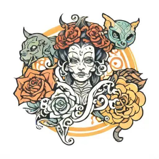Immortal tattoo design idea