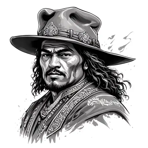 pancho over chris tattoo design idea