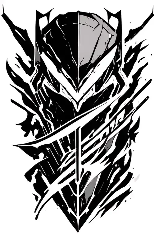 "Mirage" Warframe tattoo design idea