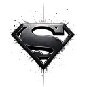 Superman tattoo design idea