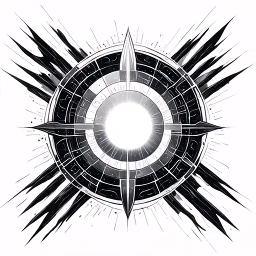 The creator being, tesseract, 5th dimension, music, 432 herts, attract abundance, heal the body and spirit, attract fame tattoo design idea