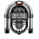 Jukebox tattoo design idea