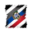 sleeve tattoo of haiti flag with 1804 running vertical tattoo design idea