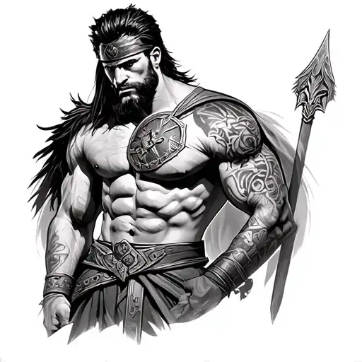 Spartacus tattoo design idea