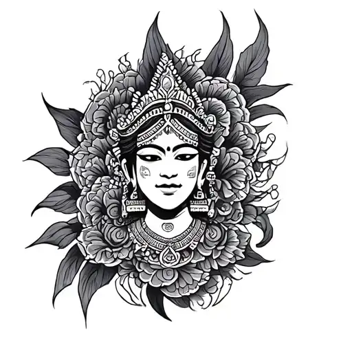 Khmer tattoo design idea