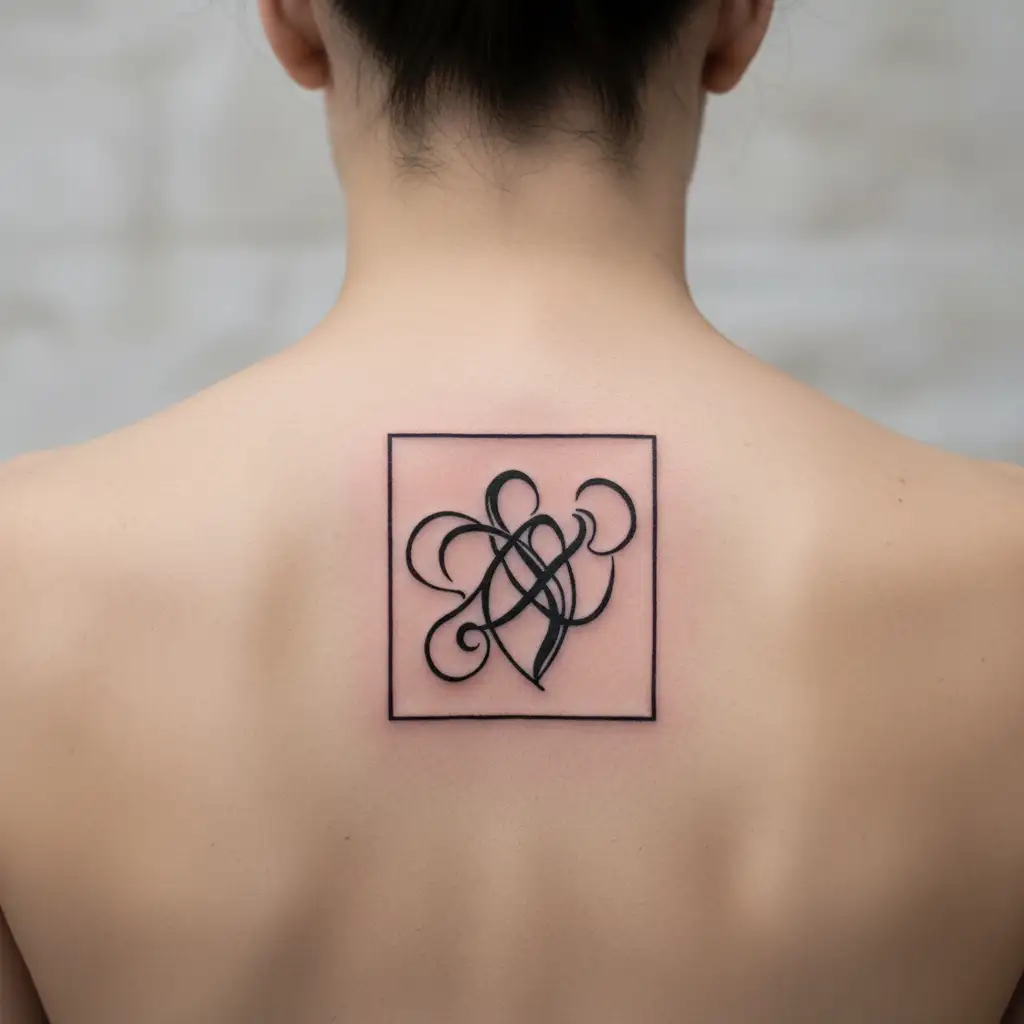 Swinger, Infinity love, Women in open relationship tattoo design idea