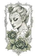 alexis kanji tattoo design idea