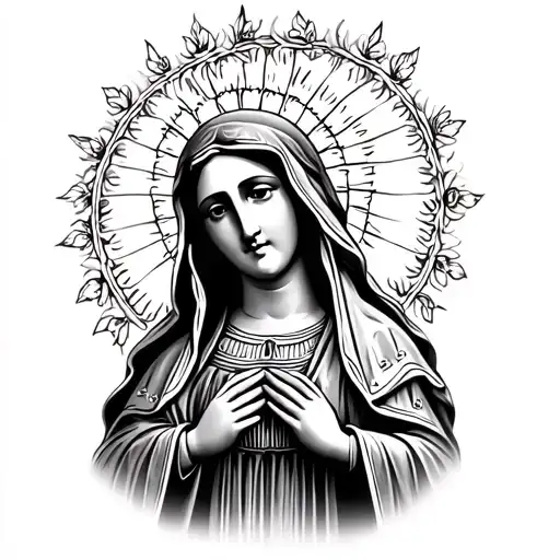 Our Lady Of Guadalupe tattoo design idea