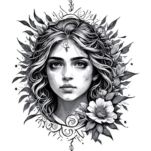 proverb 28:1 tattoo design idea