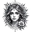 proverb 28:1 tattoo design idea