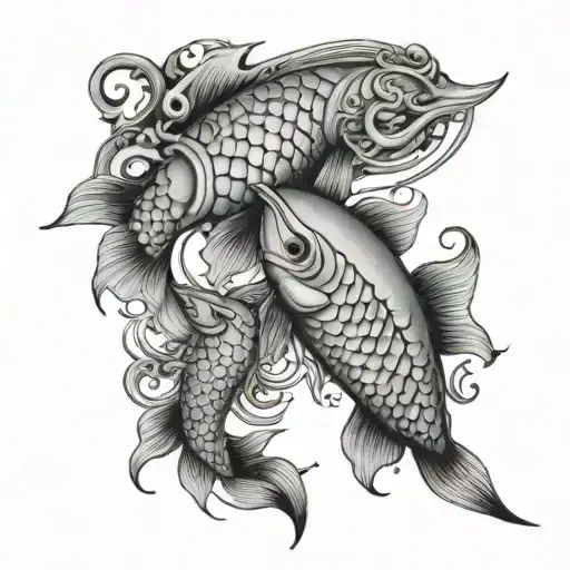 Angela, Pisces, 2001 birth year tattoo design idea