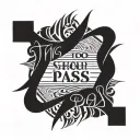 this too shall pass tattoo design idea