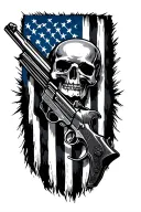 2nd Amendment tattoo design idea