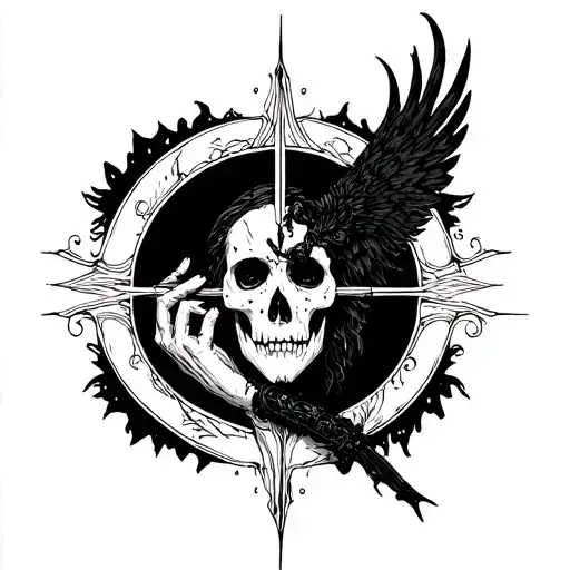 Blasphemous tattoo design idea