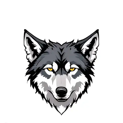 Sigma Wolf tattoo design idea