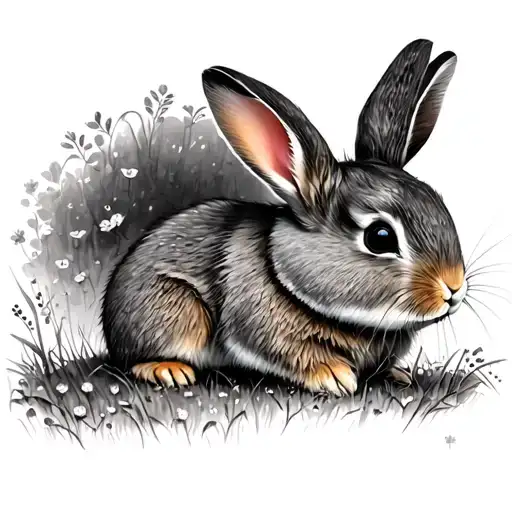 Peter Rabbit tattoo design idea
