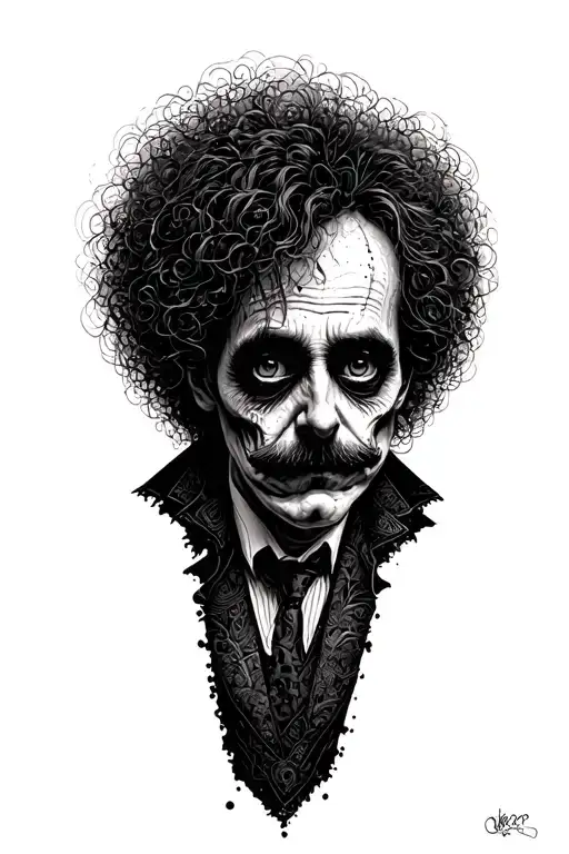 tim Burton best movies incorporated tattoo design idea
