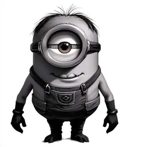 gus minion tattoo design idea