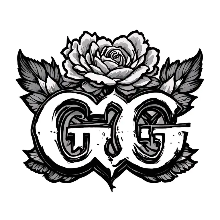 I love my GG tattoo design idea