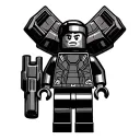 Lego tattoo design idea