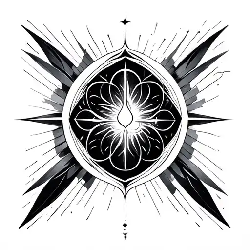 Minimalist & Symbolic Tattoo DesignConcept: A timeless, sacred design symbolizing creation, struggle, ascension, and th tattoo design idea