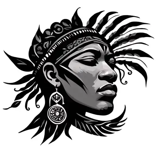 Igbo tattoo design idea