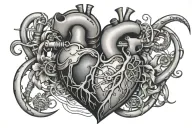 Heart Surgery tattoo design idea