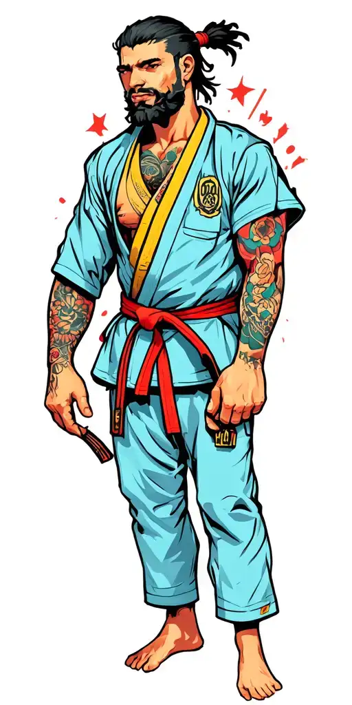 Bjj tattoo design idea