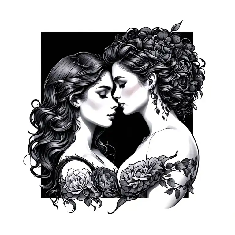 sex, love, eternity tattoo design idea