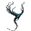 simple designs inspired by "screaming underwater" by Alex warren tattoo design idea